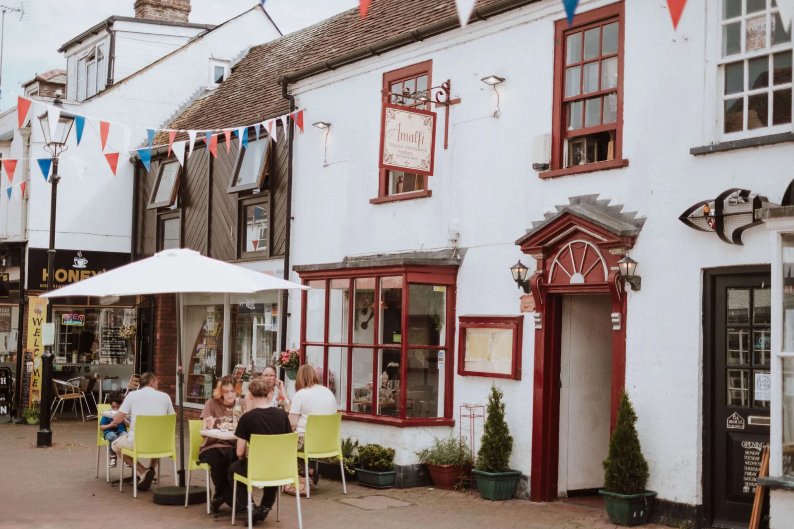 Photography for Amalfi Ristorante, Hythe